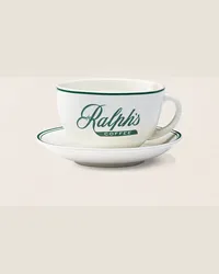 Ralph Lauren Home Tasse und Untertasse ’s Coffee Green