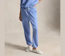 Fleece-Jogginghose mit Logo