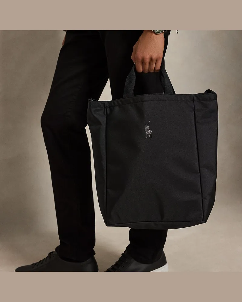 Ralph Lauren Shopper-Tragetasche mit Logo Black
