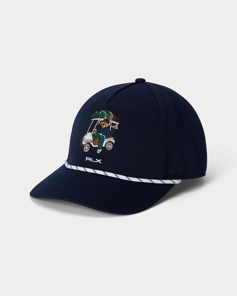 Ralph Lauren Sportkappe mit Polo Bear Blue