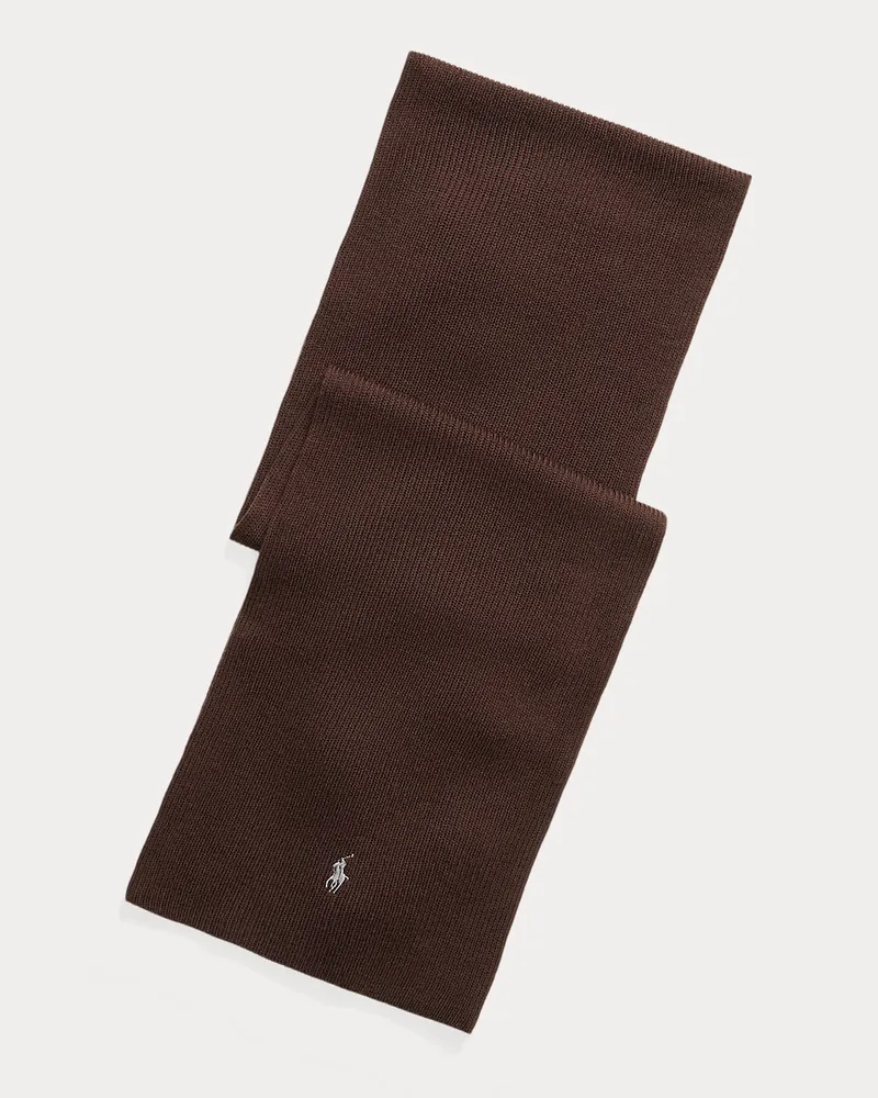 Ralph Lauren Wollschal mit Pony Brown