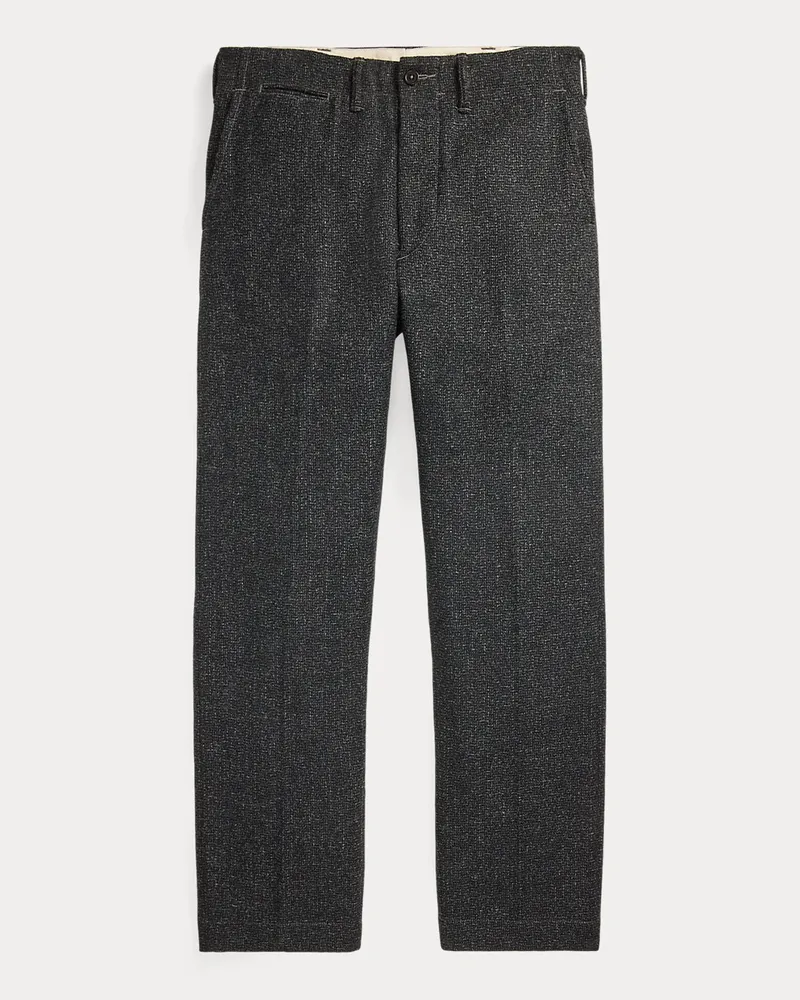 Ralph Lauren Offiziershose aus Wolle und Baumwolle Black