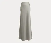 Maxirock aus Satin-Charmeuse