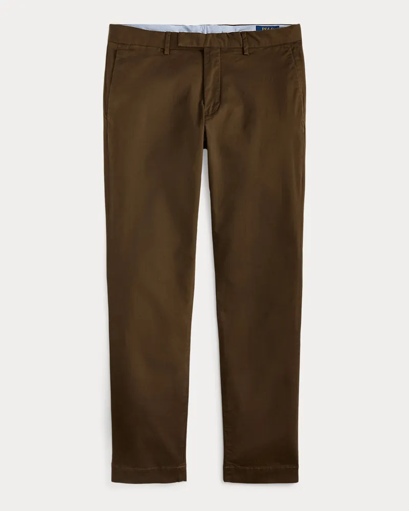 Ralph Lauren Chinohose Greenwich im Slim-Fit Brown
