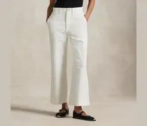 Chinohose mit ausgestelltem Bein