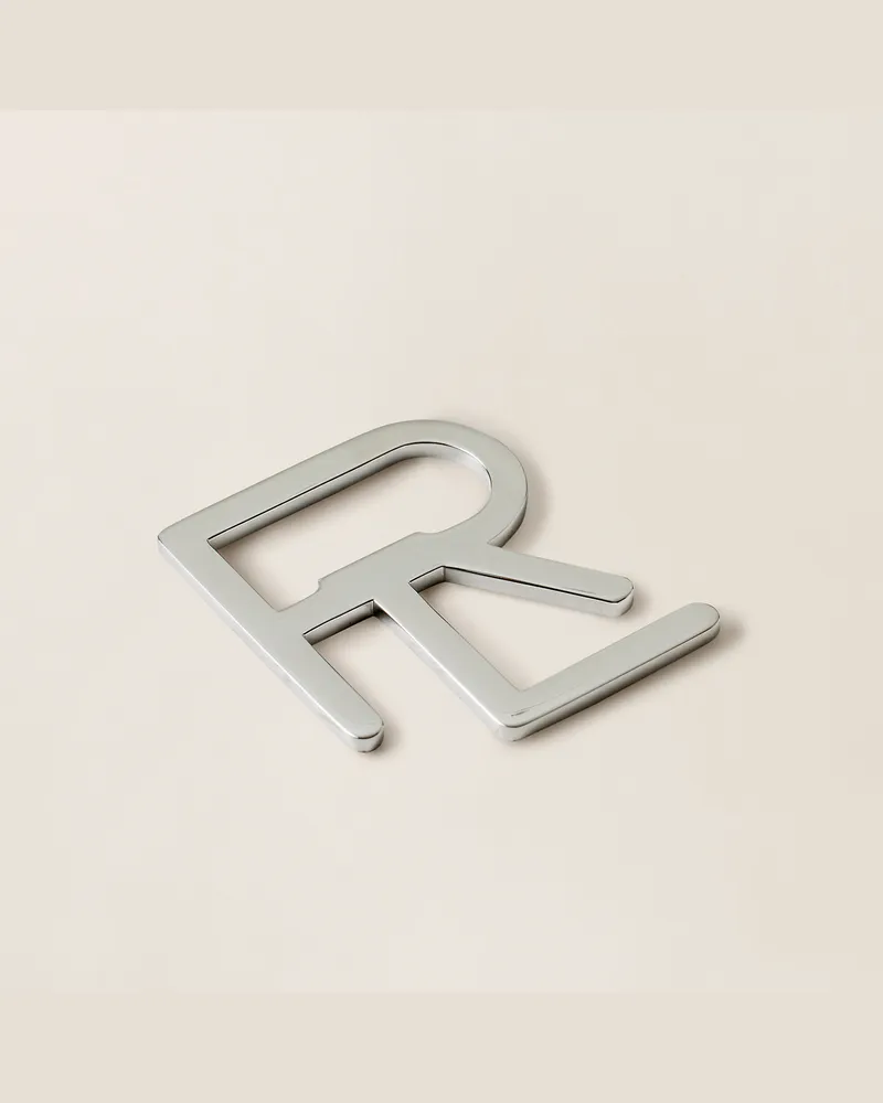Ralph Lauren Home RL-Flaschenöffner mit gestapeltem Logo Silver
