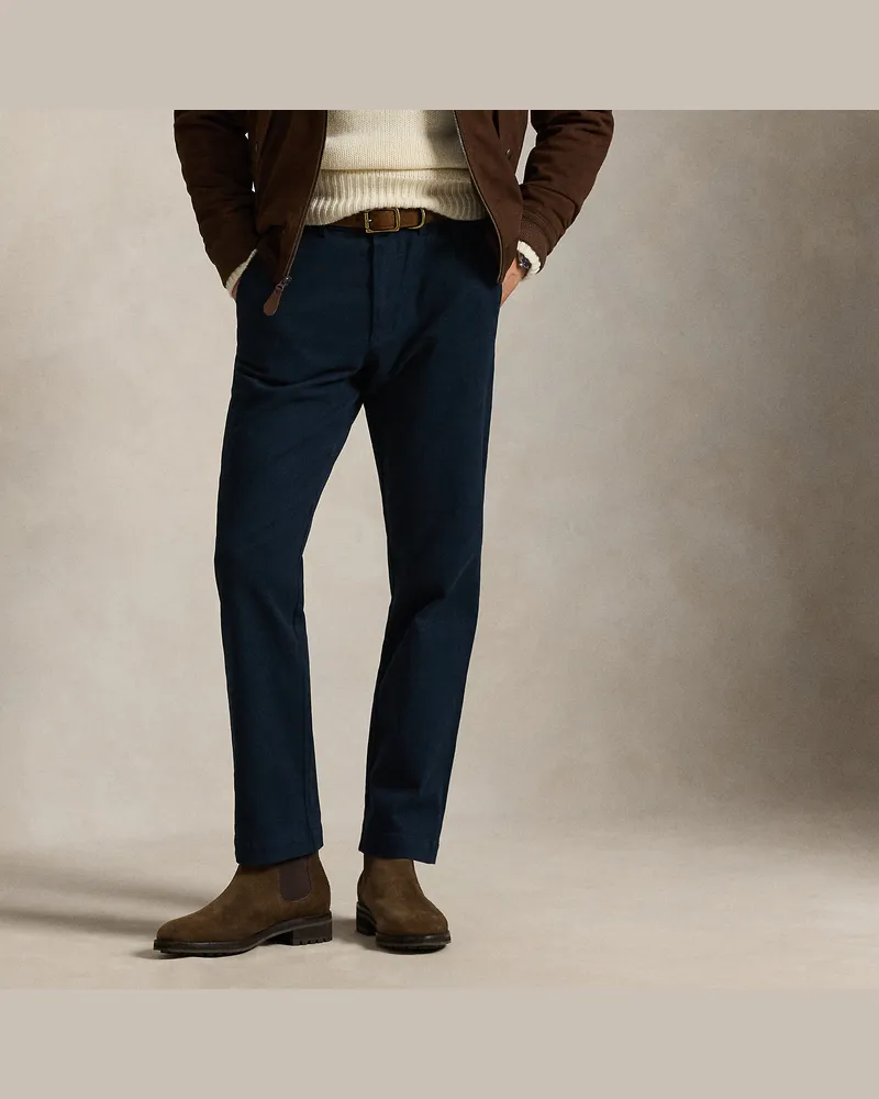 Ralph Lauren Gerade Stretch-Chinohose Manhasset Blue