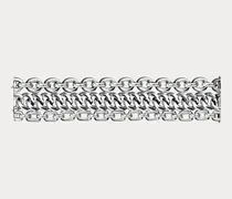 Dreireihiges Armband aus Silber