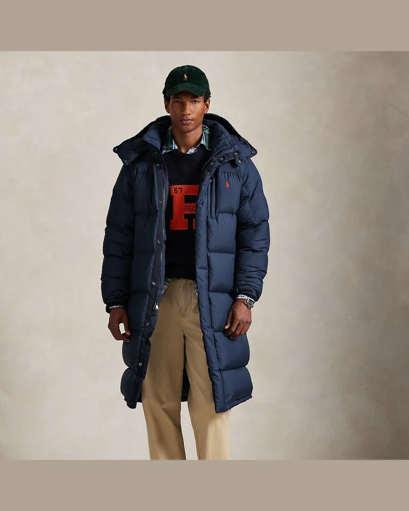 Ralph Lauren Der Daunenmantel Gorham Blue