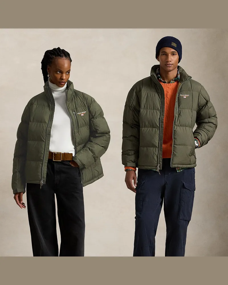 Ralph Lauren Ripstop-Jacke Polo Sport Green