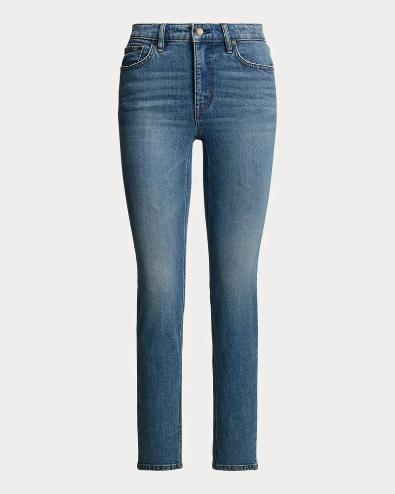 Ralph Lauren Knöchellange Straight-Fit Jeans Blue