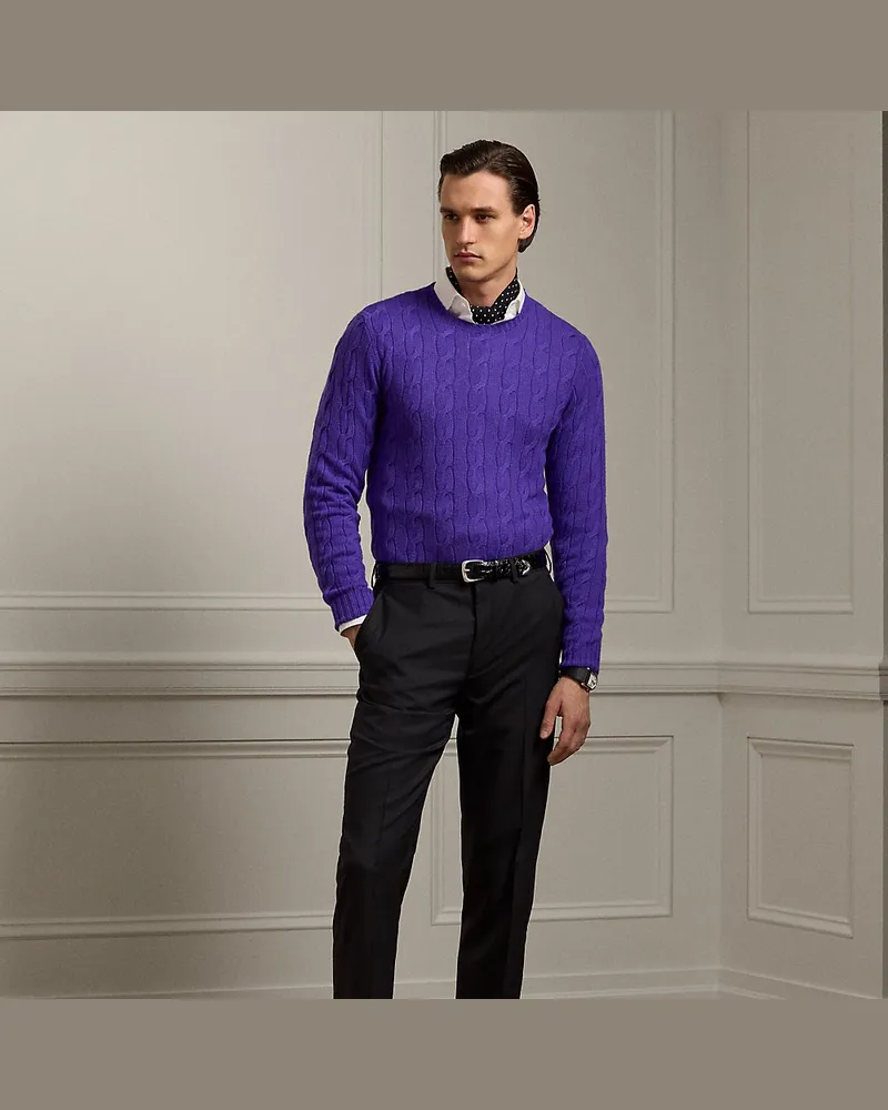 Ralph Lauren Handgeschneiderte Hose Gregory Grey