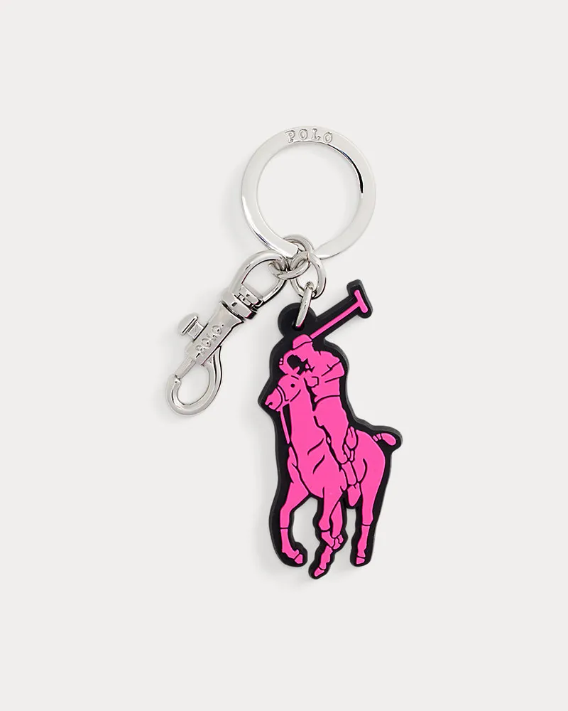 Ralph Lauren Schlüsselanhänger mit Pink Pony Pink