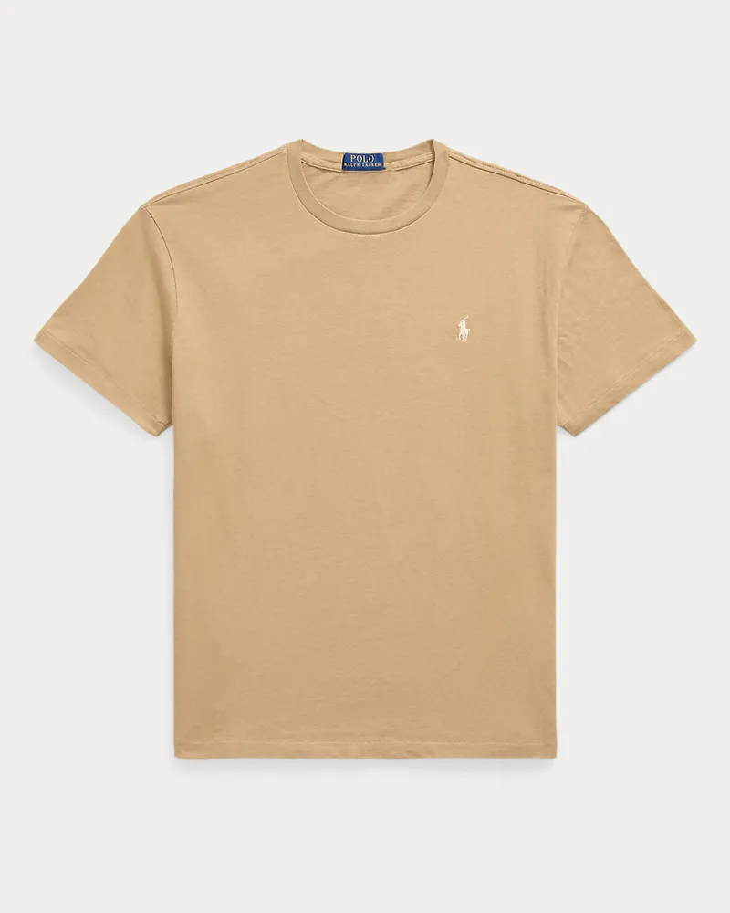 Ralph Lauren Classic-Fit T-Shirt aus Jersey Tan