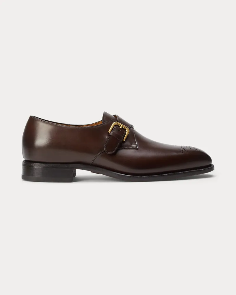 Ralph Lauren Monkstrap-Kalbslederschuh Darnell Brown