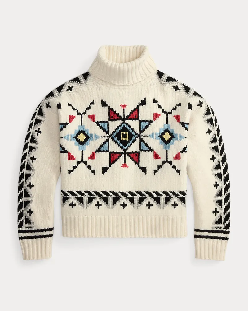 Ralph Lauren Pullover PRL x TÓPA Cloud Paths White