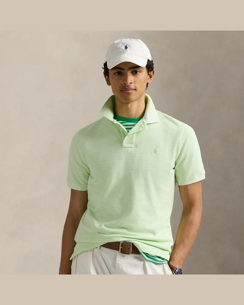 Ralph Lauren Mineralgefärbtes Classic-Fit Poloshirt Green