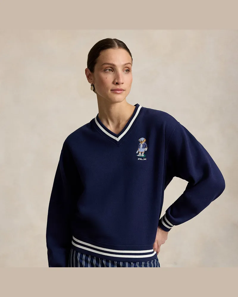 Ralph Lauren Fleecepullover mit Polo Bear Multi
