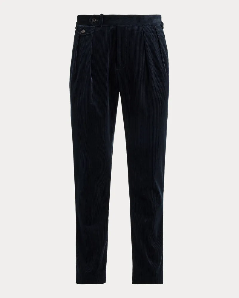 Ralph Lauren Anzughose aus Kordsamt Blue