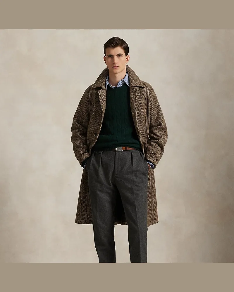 Ralph Lauren Der Kaschmirpullover mit Zopfmuster Multi