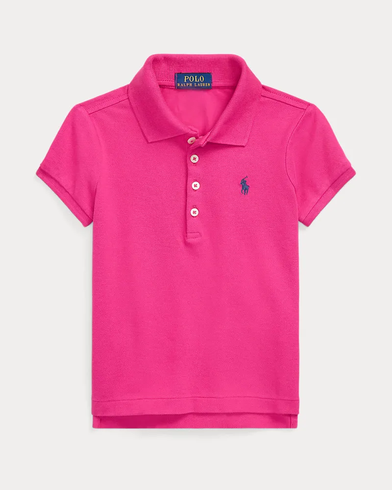 Ralph Lauren Polo aus Stretch-Baumwollpiqué Pink