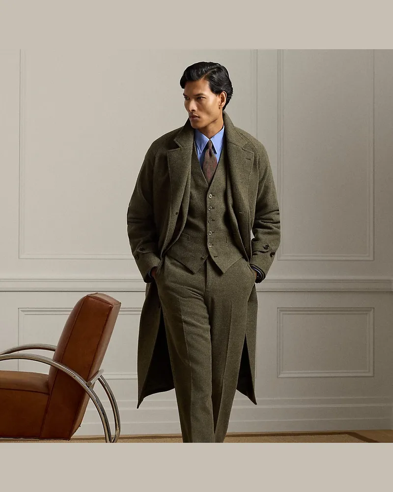 Ralph Lauren Handgeschneiderter Mantel Green