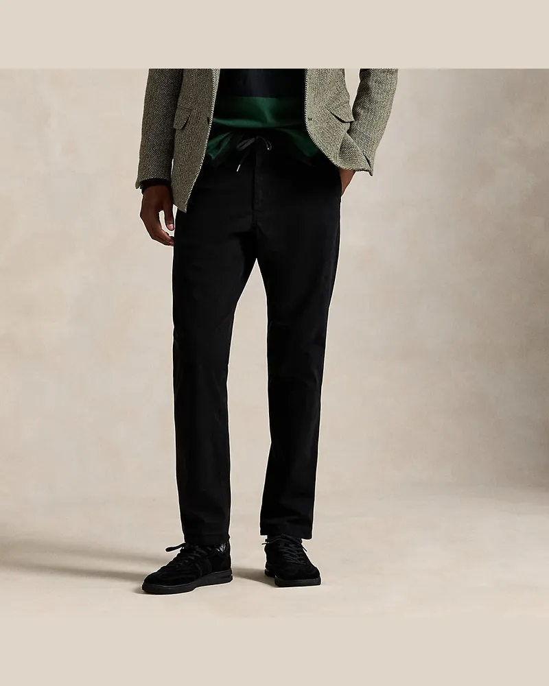 Ralph Lauren Classic-Fit Stretchhose Polo Prepster Black