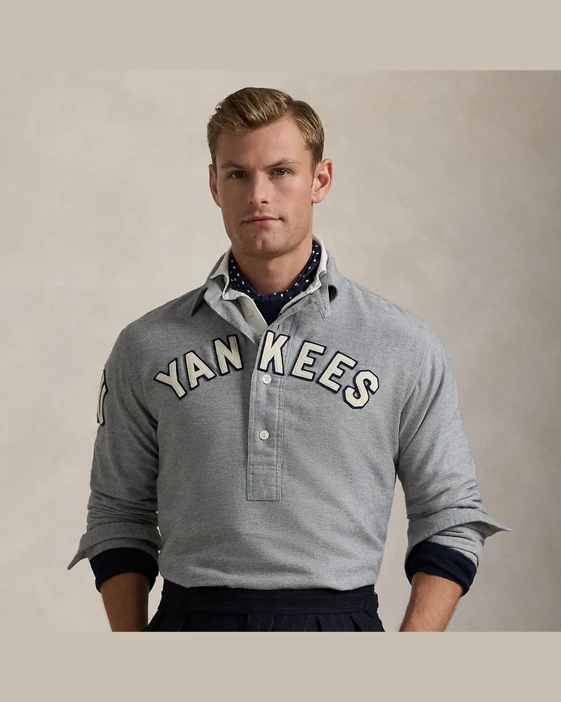 Ralph Lauren Hemd Polo  Ralph Lauren Lauren Yankees Grey