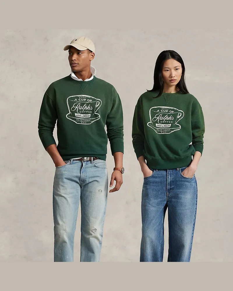 Ralph Lauren Sweatshirt  Ralph Lauren’s Coffee Green