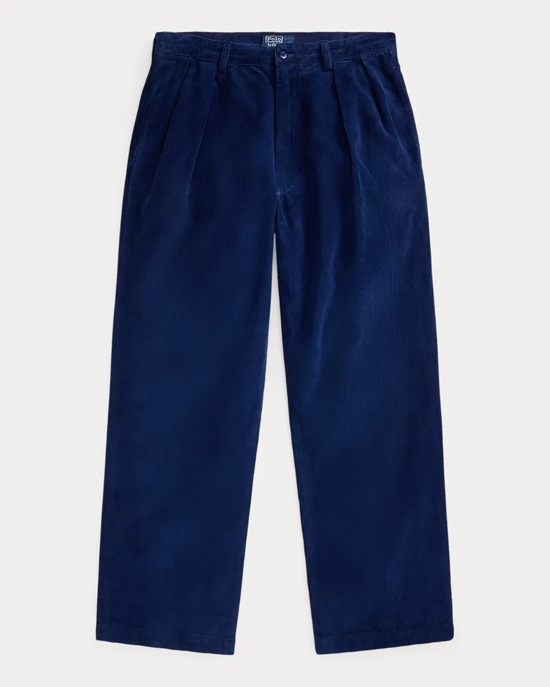 Ralph Lauren Relaxed-Fit Hose Andrews aus Kordsamt Blue