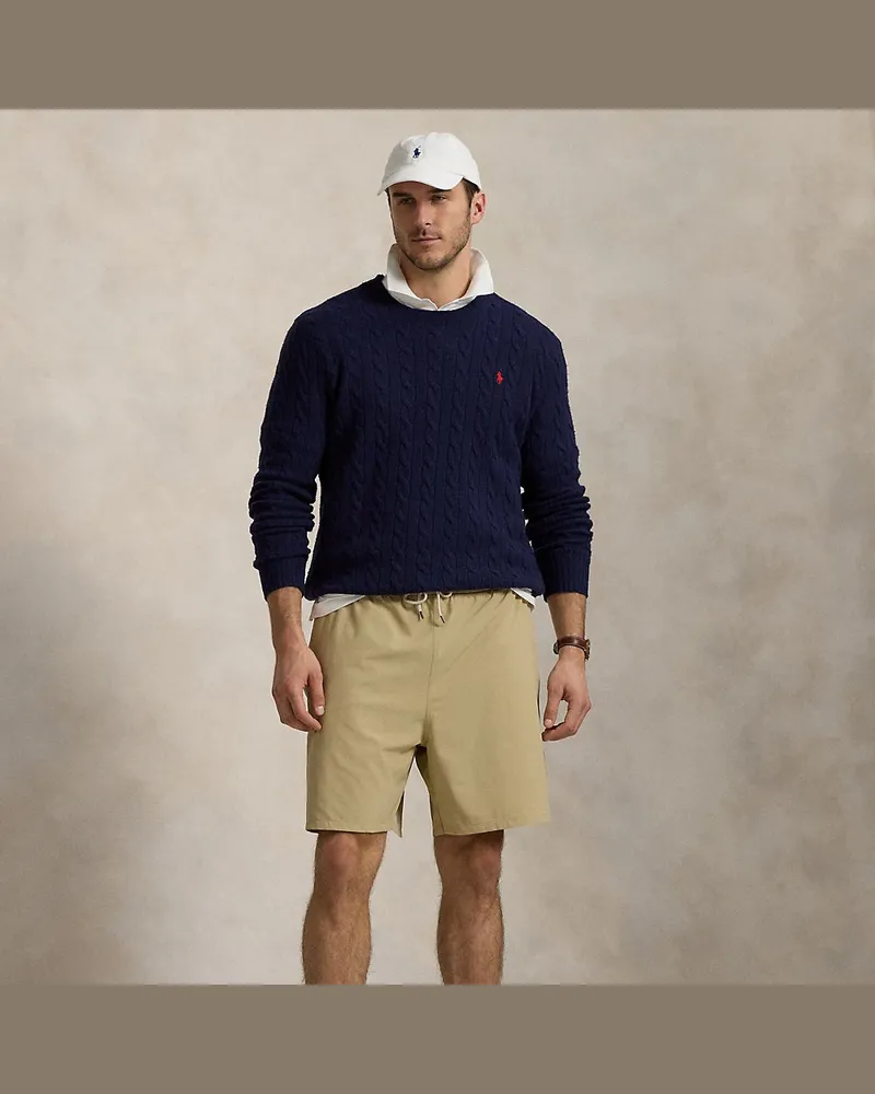 Ralph Lauren Große Größen - Classic-Fit Stretch-Badeshorts Traveler Tan