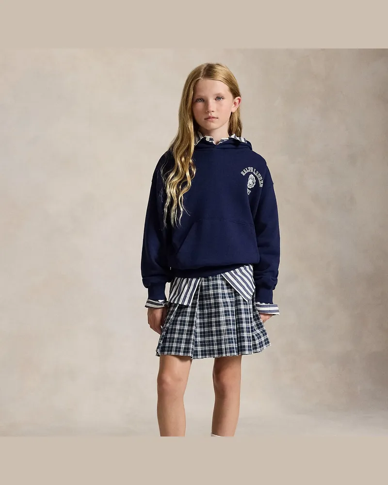 Ralph Lauren Karierter Faltenrock aus Baumwolloxford Multi