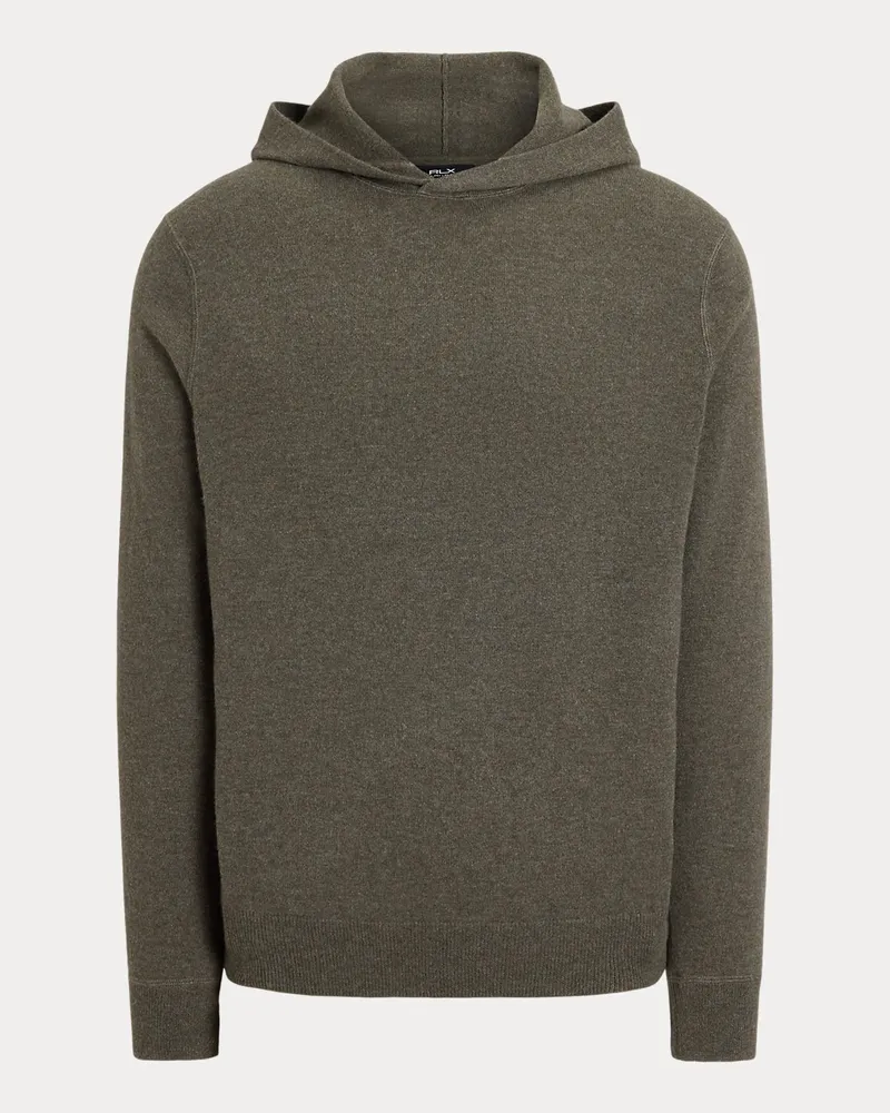 Ralph Lauren Kapuzenpullover aus waschbarem Kaschmir Green