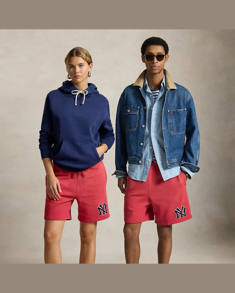 Ralph Lauren Shorts Polo  Ralph Lauren Lauren Yankees Red