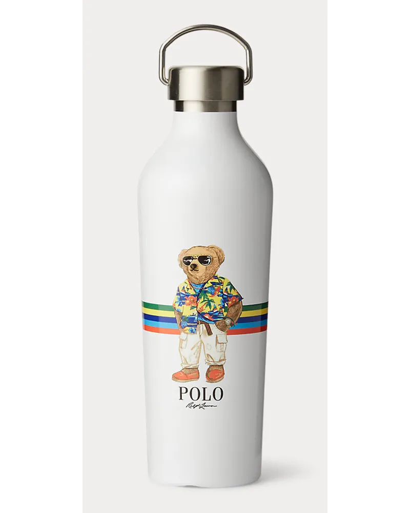 Ralph Lauren Home GiveMeTap-Trinkflasche mit Polo Bear Red