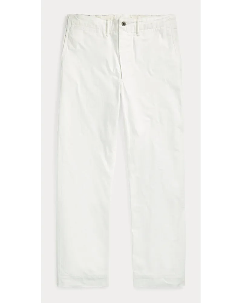 Ralph Lauren Feldhose aus Fischgrat-Twill White