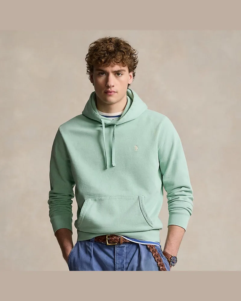 Ralph Lauren Kapuzenpullover aus Loopback-Fleece Green