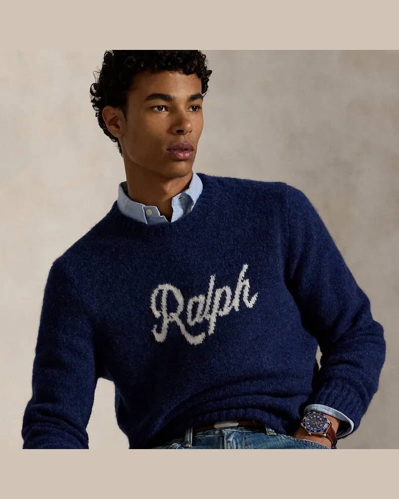 Ralph Lauren Der Logo-Pullover  Ralph Lauren Blue
