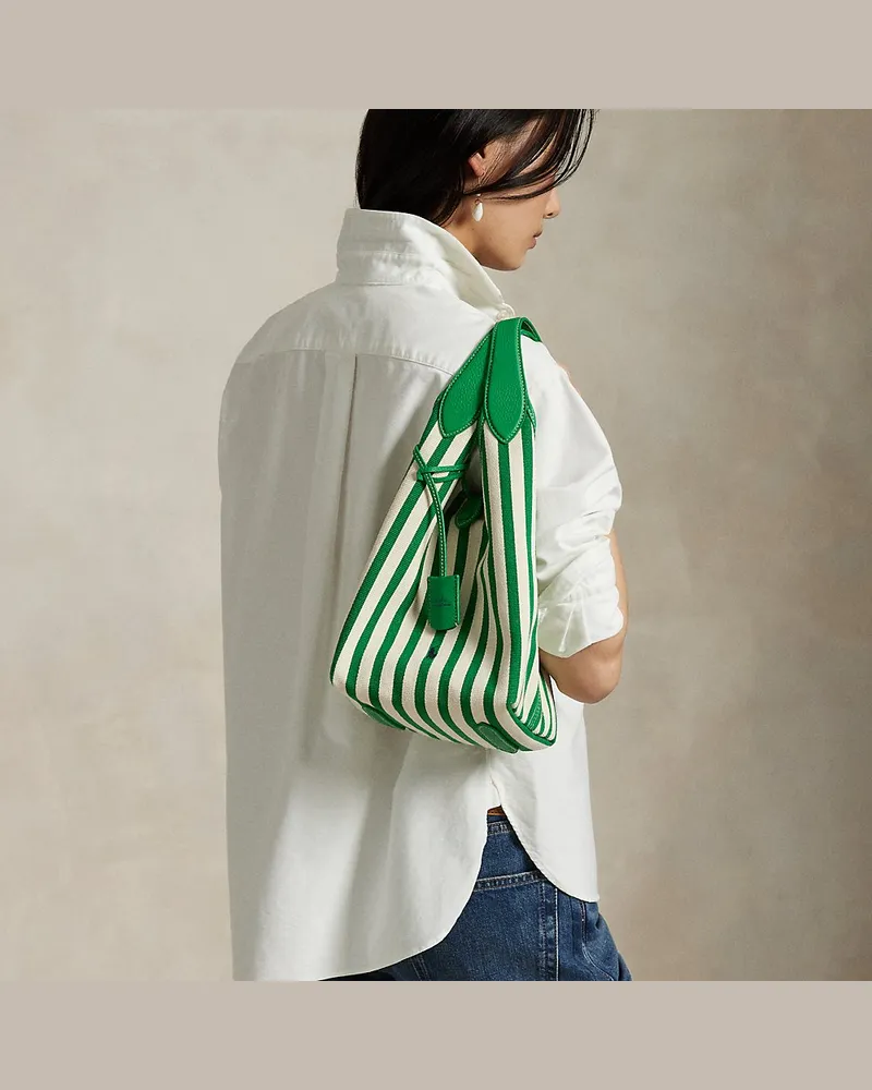 Ralph Lauren Tragetasche Polo Play mit Streifen Green