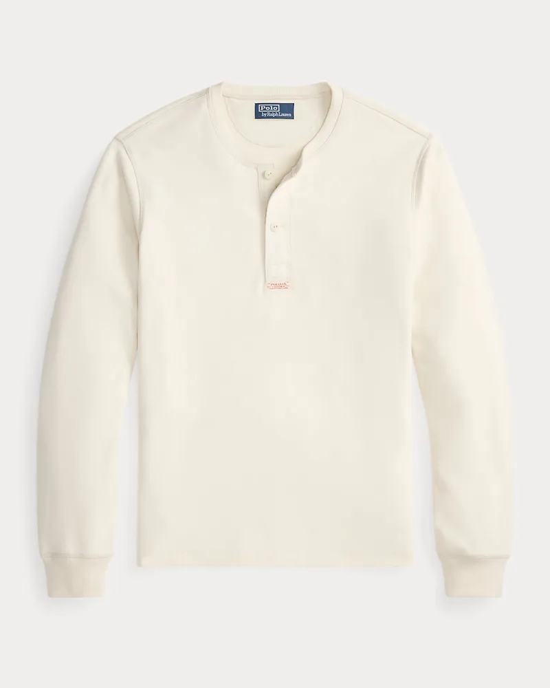 Ralph Lauren Henley aus Baumwoll-Moleskin White