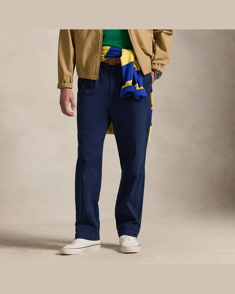 Ralph Lauren Relaxed-Fit Chinohose Whitman mit Falten Blue