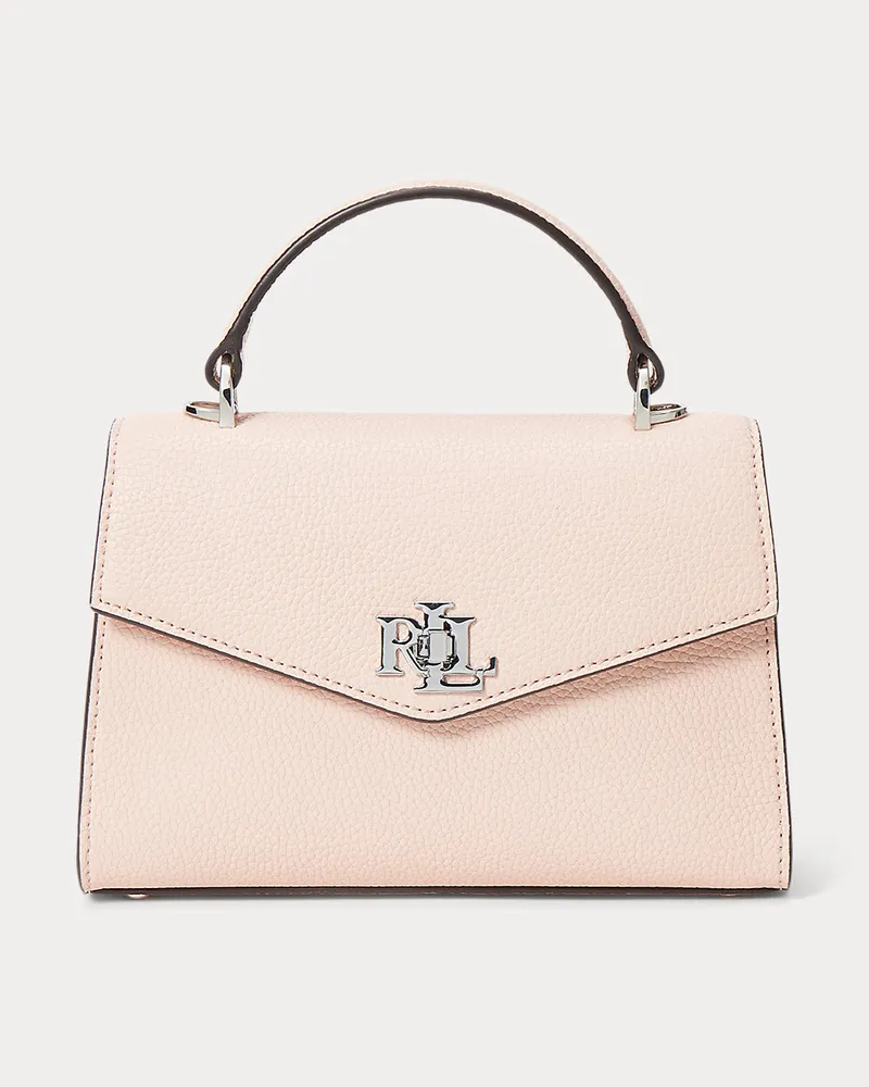 Ralph Lauren Kleine Beuteltasche Farrah aus Leder Pink
