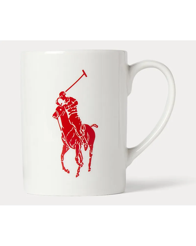 Ralph Lauren Home Tasse mit Pony Red