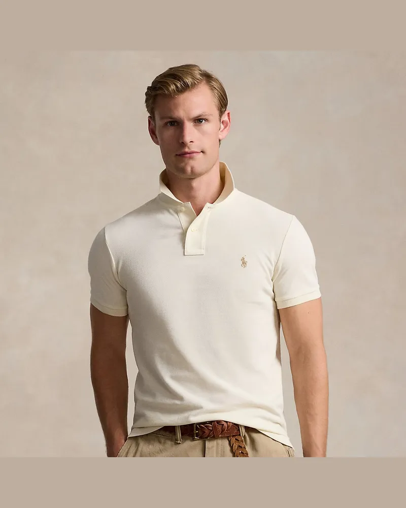 Ralph Lauren Slim-Fit Poloshirt aus Piqué Natural