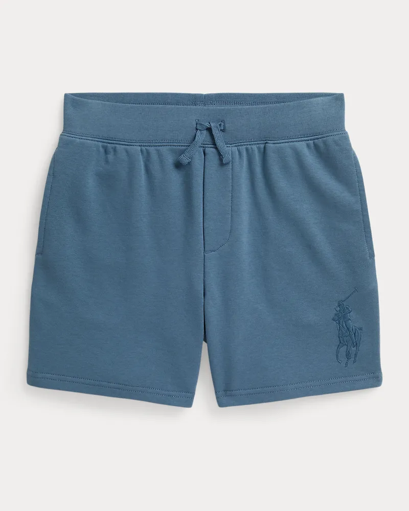 Ralph Lauren French-Terry-Shorts mit Big Pony Blue