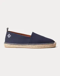 Ralph Lauren Segeltuch-Espadrille Bowsworth Blue