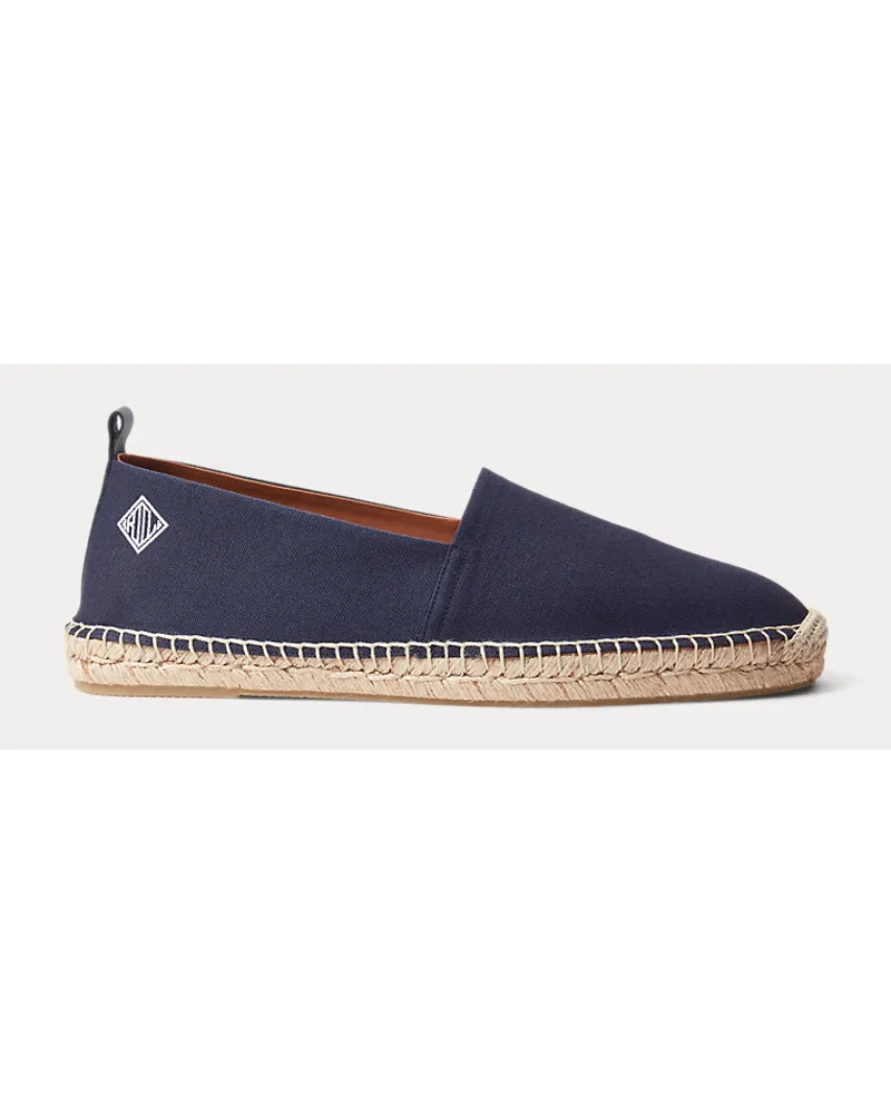 Ralph Lauren Segeltuch-Espadrille Bowsworth Blue