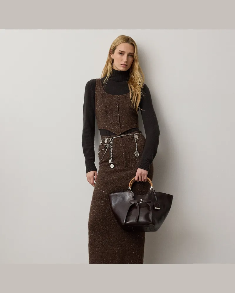 Ralph Lauren Rock Fontaine aus Donegal-Tweed Brown