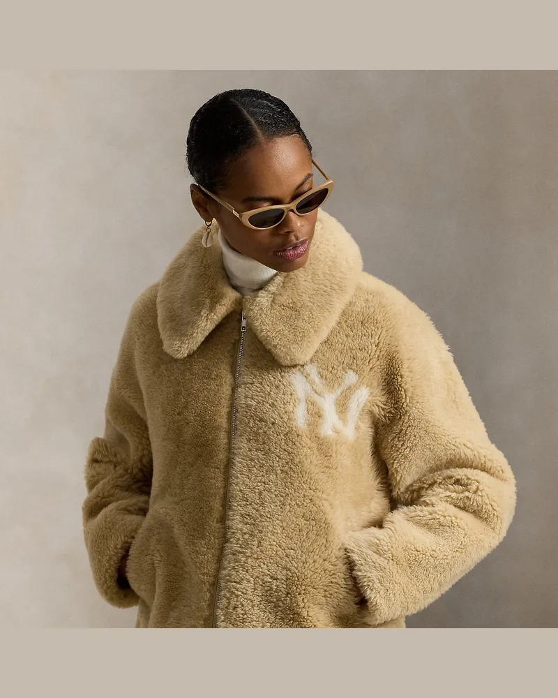 Ralph Lauren Jacke Polo  Ralph Lauren Lauren Yankees Tan