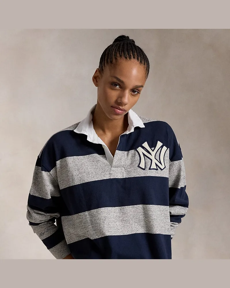 Ralph Lauren Rugbyhemd Polo  Ralph Lauren Lauren Yankees Blue